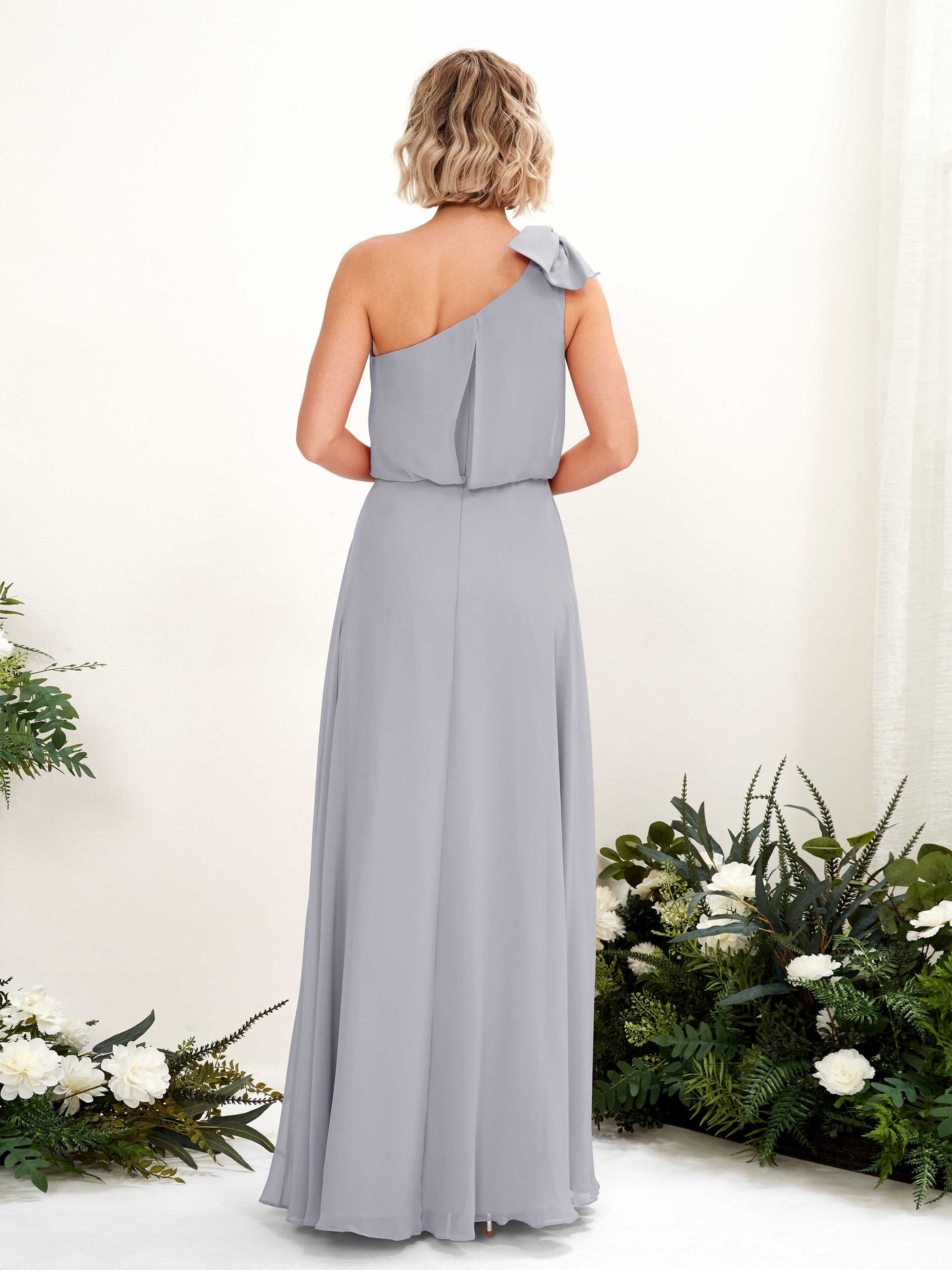 Carlyna Vestido línea A un hombre hasta el suelo dama de honor Lavanda Viejo #color_lavanda-viejo